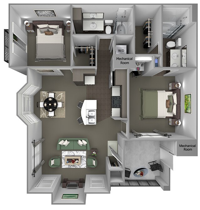 Unit 1335 1335 floor plan